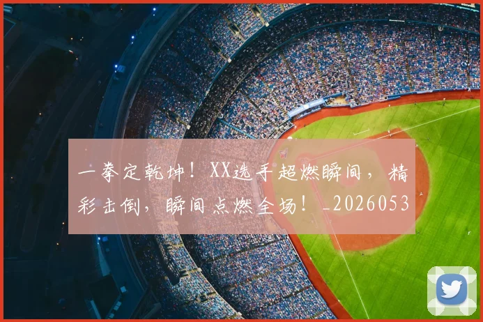 一拳定乾坤！XX选手超燃瞬间，精彩击倒，瞬间点燃全场！_20260530144202